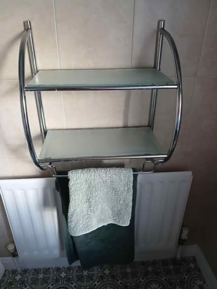 Photo of free Bathroom shelves, light, mirror (Scarborough South Cliffe) #2
