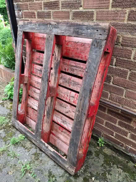 Photo of free Red pallet (Broke Hall IP4) #2
