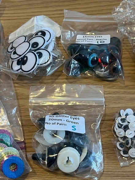Photo of free Safety eyes for crafts - various sizes (New Eltham SE9) #3