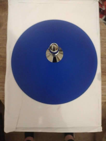 Photo of free Blue glass shade (Norwich NR7) #2