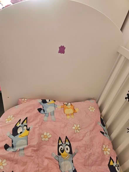 Photo of free Cotbed, mattress, pillow, duvet and bedding (Appleford OX11) #2