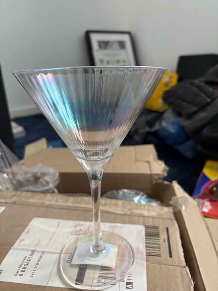Photo of free 6 new cocktail/ martini glasses (Oswestry SY11) #1