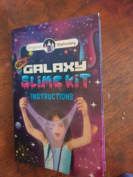 Photo of free Galaxy slime kit, used (Moseley B13) #1