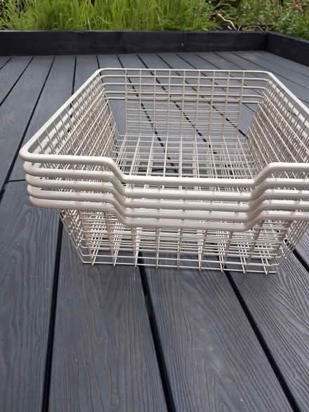 Photo of free Five grey wire baskets (Bowerham LA1) #3