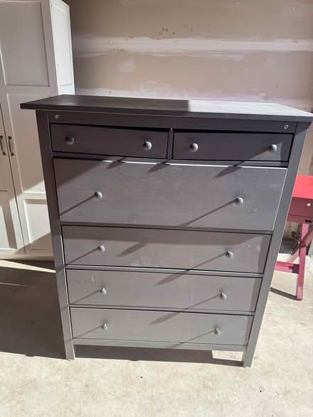 Photo of free Grey Ikea HEMNES 6-drawer dresser (Seattle mt Baker) #2