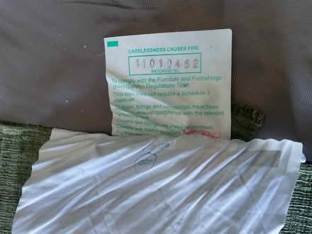 Photo of free 2 Green Armchairs (Alderbrook TN6) #4