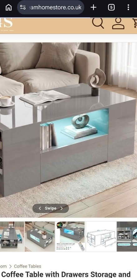 Photo of Living room centre table (Hythe Hill CO1) #1
