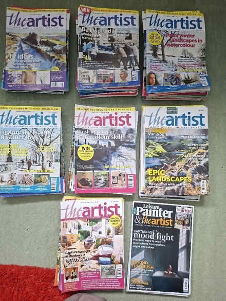 Photo of free The Artist Magazines 2020-2026 (Bilton CV22) #1