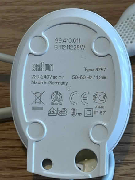 Photo of free Braun toothbrush charger (spare) (New Eltham SE9) #2