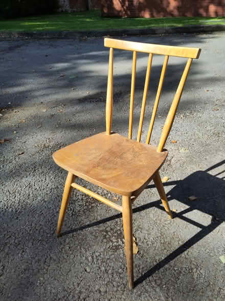 Photo of free Wooden chair (Broad Oaks Road, B91) #1