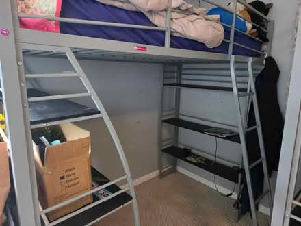Photo of free Loft beds with desk and shelves (Takoma Park, MD) #1