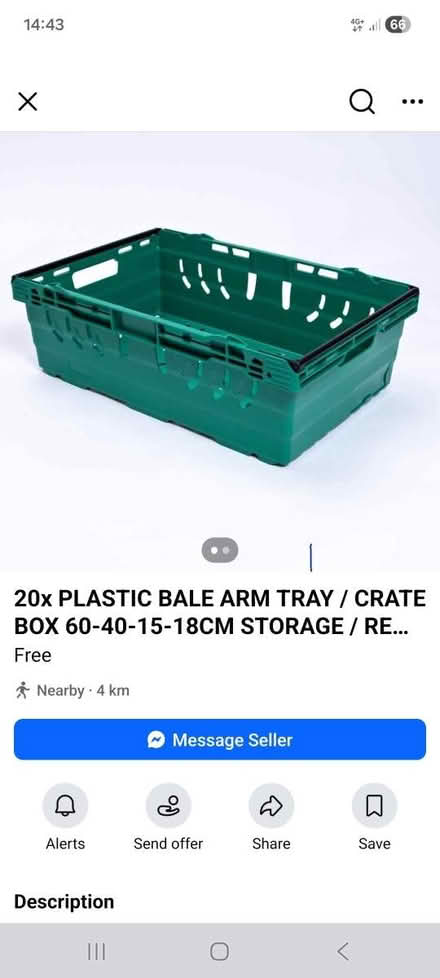 Photo of Plastic Crates (Se14 5rq) #1