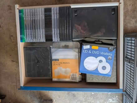 Photo of free Blank CD/DVD's & Various Cases (Rugby, Bilton, CV22) #1