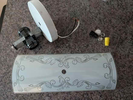 Photo of free 2 Old light fixtures (Streetsville) #1