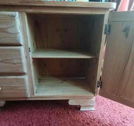 Photo of free Vintage small pine cupboard (Minster Lovell) #2
