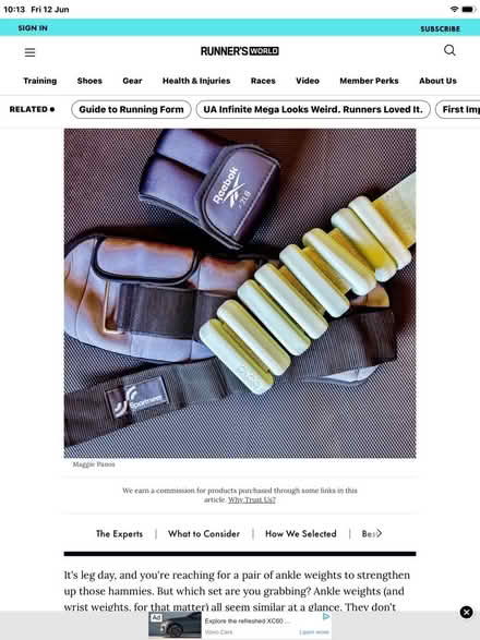 Photo of Ankle weights (Knowle Green PR3) #1