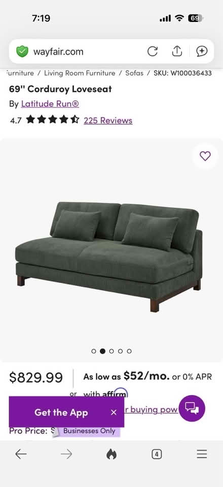 Photo of free couch (Brooklyn) #1