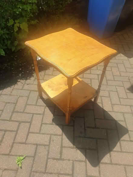 Photo of free small table (Marple) #1