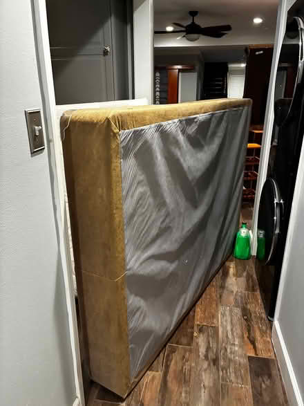 Photo of free Full size mattress and box spring (Friendswood) #2