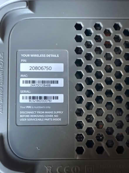 Photo of free Sky router (Coventry CV4) #2