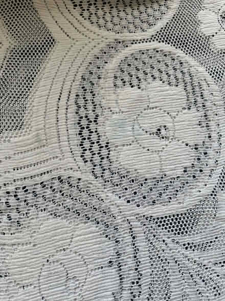 Photo of free Vintage lace tablecloth (Ashford TW15) #4