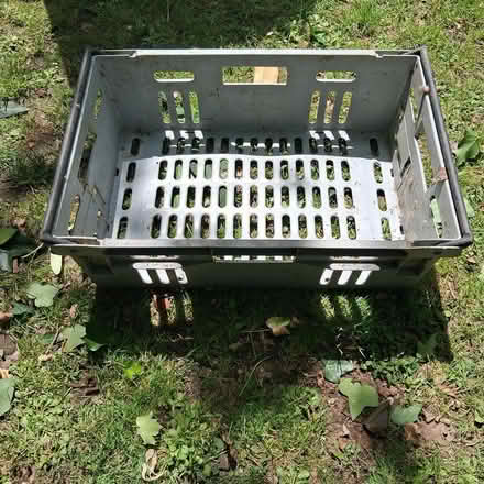 Photo of free 5 stackable plastic crates (Wickford SS12) #1