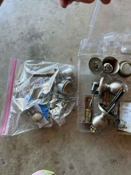 Photo of free Doorknobs with keys (Fountain Valley) #2