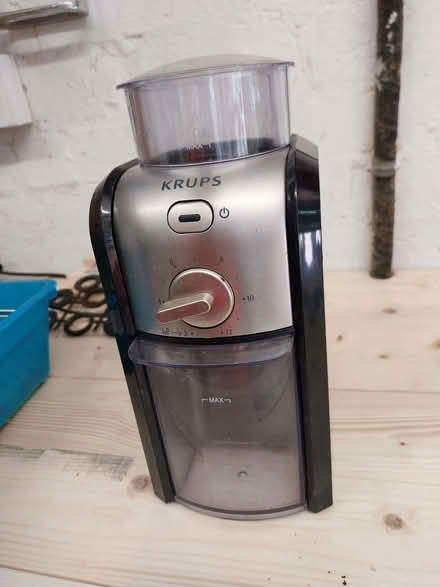 Photo of free Krups coffee bean grinder (Habberley DY11) #1