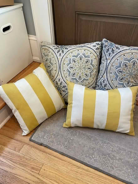 Photo of free 4 outdoor pillows (Red Bank) #1