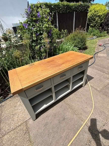 Photo of free Wooden shoe cabinet with drawers (Orpington BR6) #2
