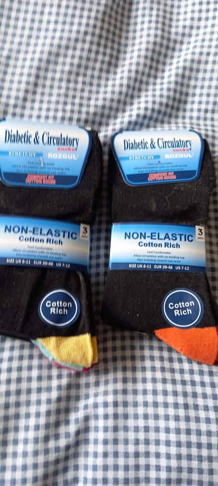Photo of free 6 pair compression socks (Euxton PR7) #1