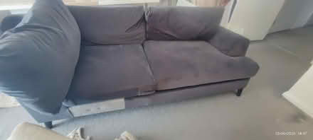 Photo of free Blue sofa (E15) #1
