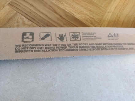 Photo of free Beige porcelain tiles x4 (Marchmont EH9) #2
