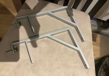 Photo of free Ikea EkbyTore desk shelf bracketsx2 (Maidstone town centre) #1