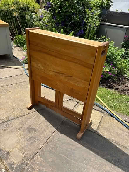 Photo of free Wooden fold out table (Orpington BR6) #1