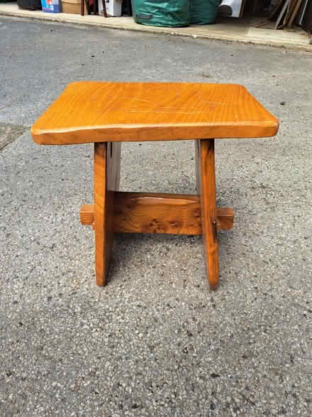 Photo of free Wooden side table (Darley Hillside DE4) #1