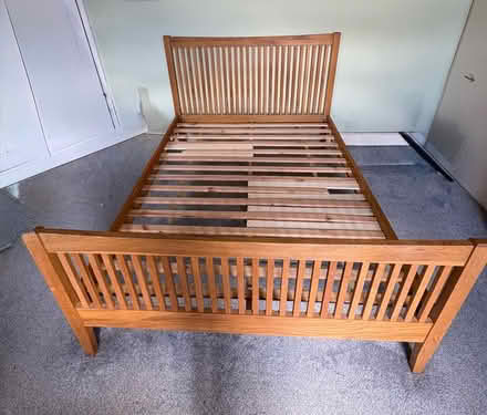 Photo of free King size Bed Frame 200 x 150 (East Dulwich) #1