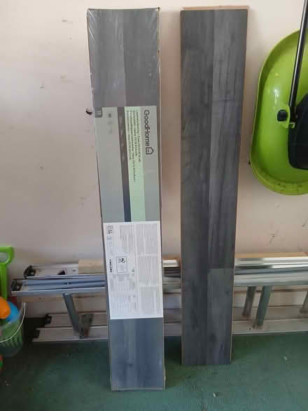 Photo of free Grey laminate flooring (Castle Cary) #2