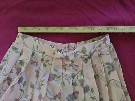 Photo of free Vtg Pink Floral Maxi Skirt - Medium (West 7th) #3