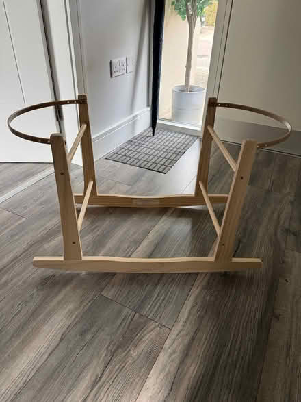 Photo of free Rocking Moses Basket Stand (Clay Farm, Leopardstown) #1
