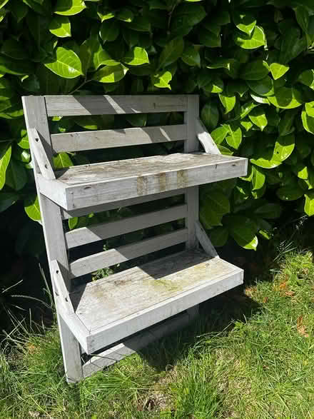 Photo of free Wall hanging wooden garden shelves (Reigate RH2) #1