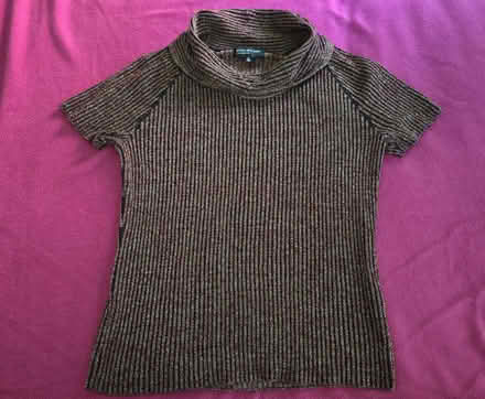 Photo of free Metallic Red Cowl Neck Shirt - XL (West 7th) #1
