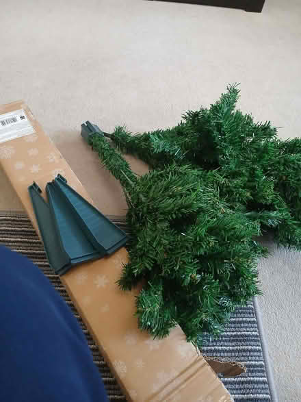 Photo of free Used 3 foot christmas tree (Isleworth TW7) #1
