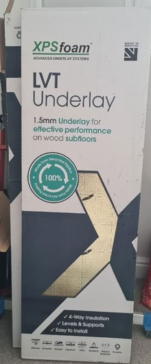Photo of free 2 packets of underlay (Ball Hill CV2) #1