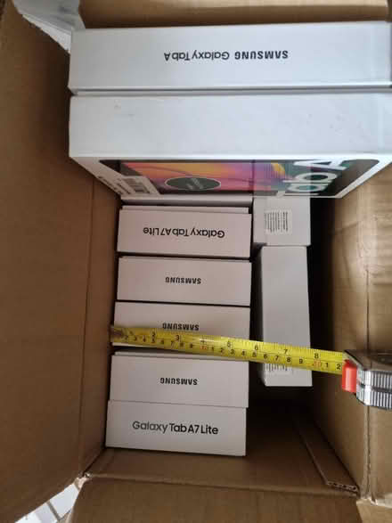 Photo of free Empty Samsung tablet boxes (Near Lowther Gardens FY8) #1