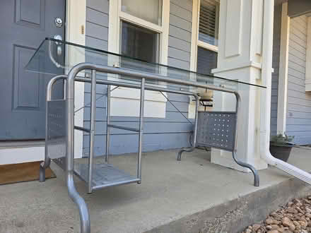 Photo of free Glass desk (South Fort Collins) #3
