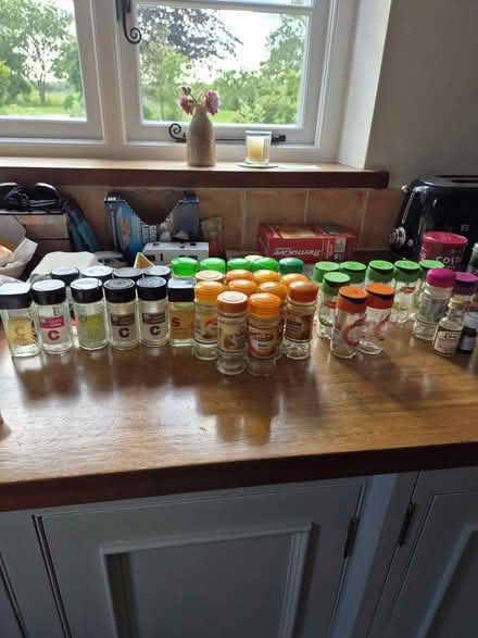 Photo of free Lots of little spice/herb jars (Diss IP22) #1