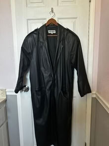 Photo of free Black Leather Women's Coat #1