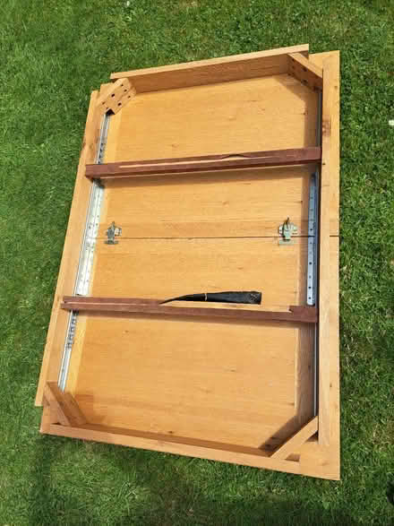 Photo of free Solid oak dining table (Heswall) #4