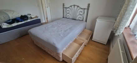 Photo of free Double bed base & mattress (Palmers Green N13) #2